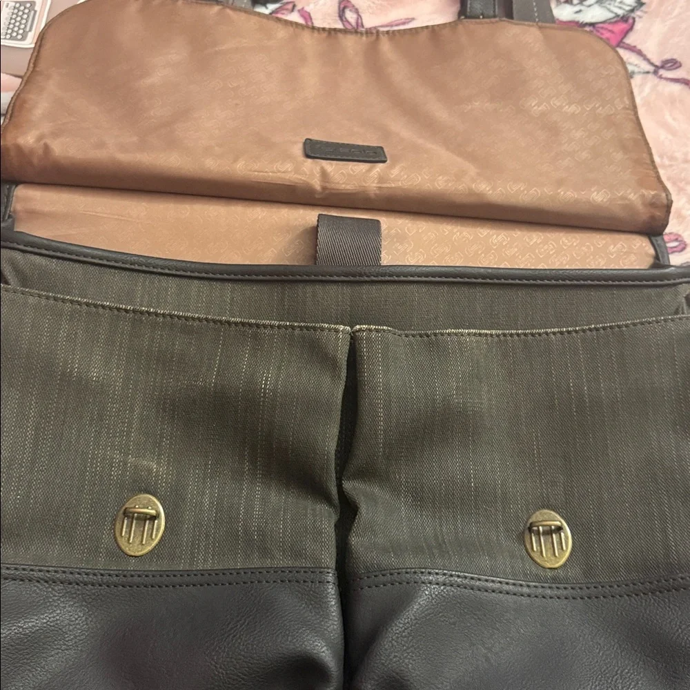 Stylish Black Leather Men's Bag